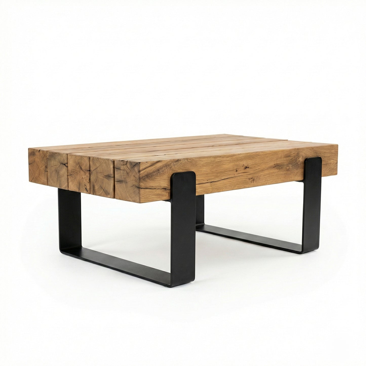 Balken Wohnzimmertisch