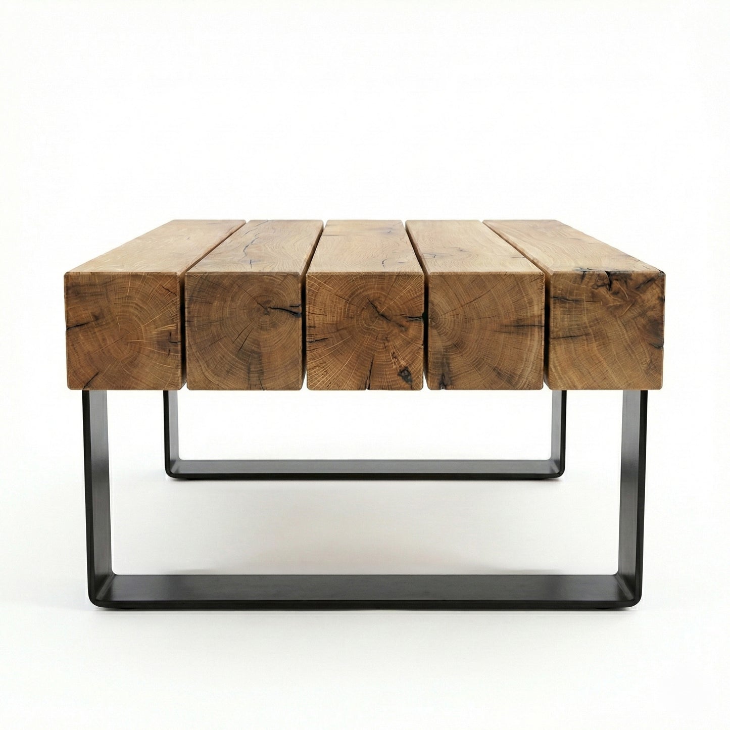 Balken Wohnzimmertisch